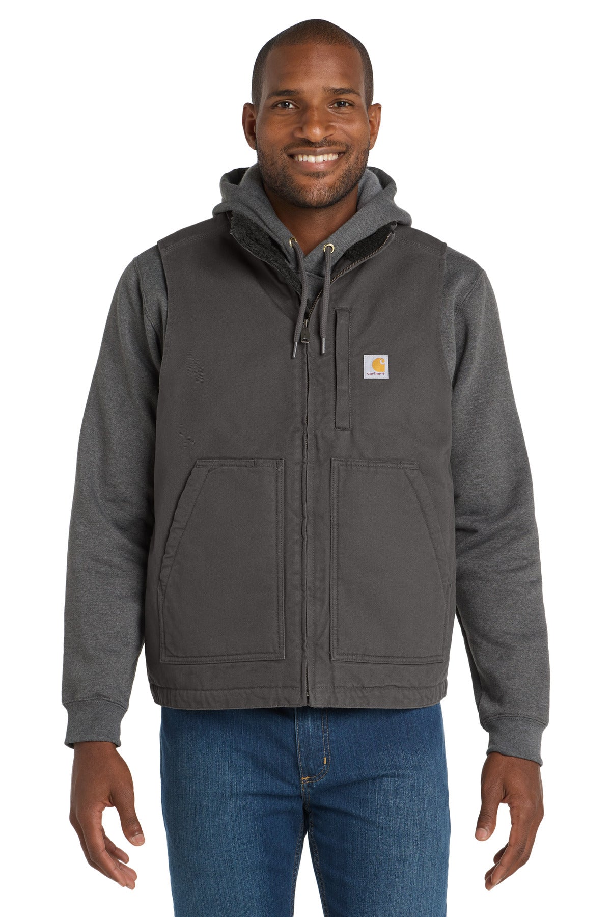 Carhartt ® Sherpa-Lined Mock Neck Vest CT104277