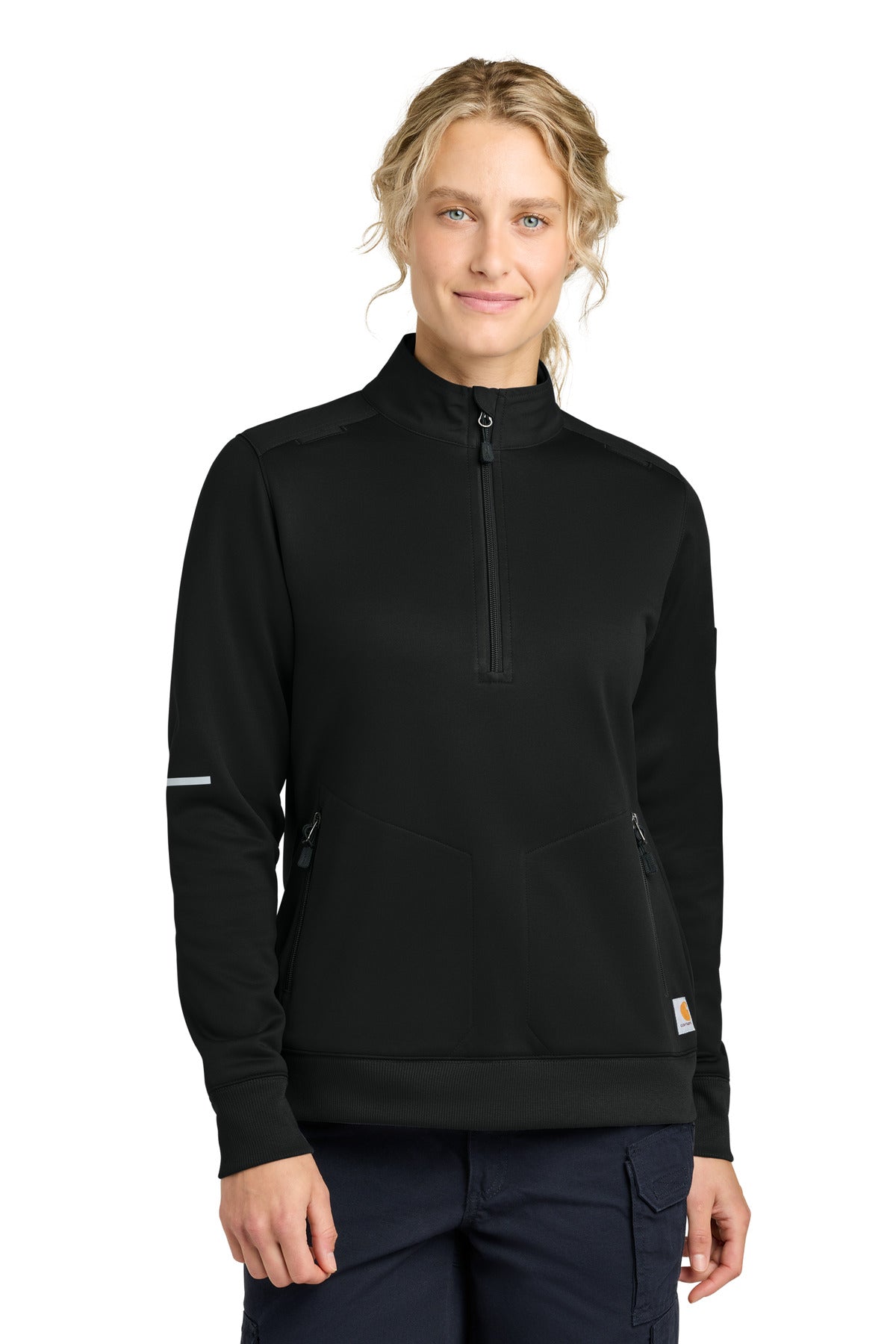 Carhartt ® Women's FLD & RSCU 1/2-Zip Mid-Layer CTC82912