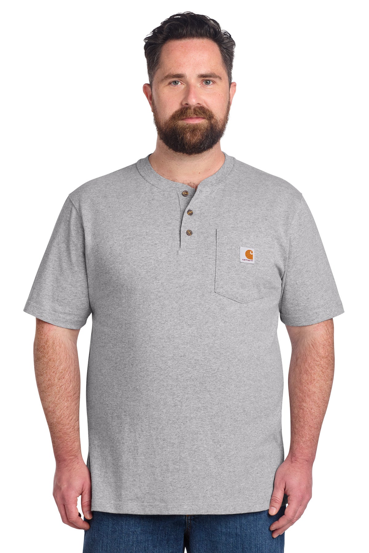 Carhartt ® Short Sleeve Henley T-Shirt CTK84
