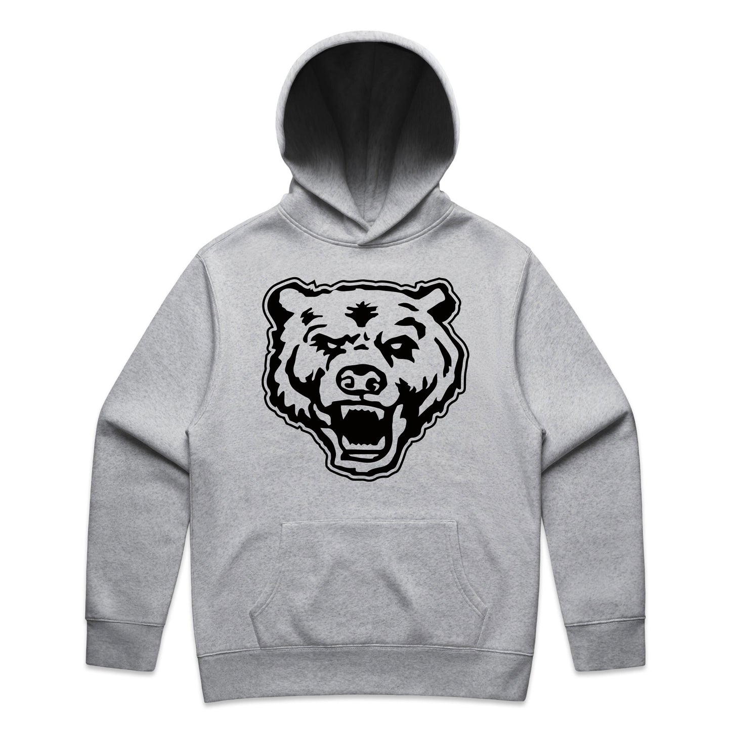 Upper Arlington Golden Bear Heavyweight Hoodie - Grey