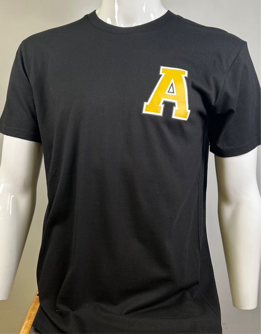 Upper Arlington Varsity "A" T-Shirt - Black