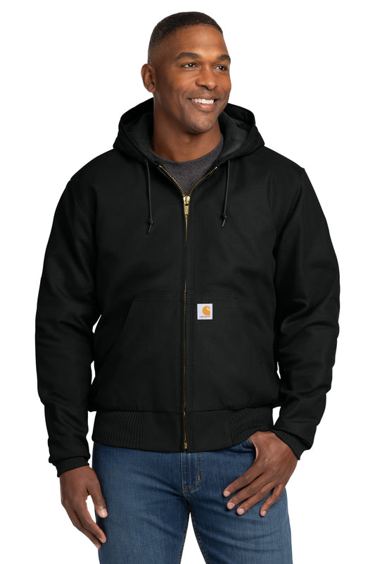 Carhartt  ®  Tall Quilted-Flannel-Lined Duck Active Jac. CTT106677